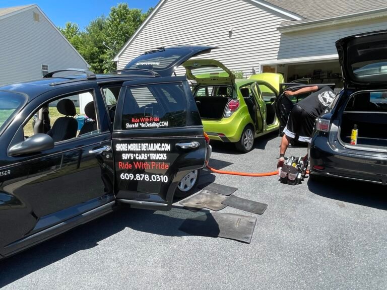 auto detailing to your driveway shore mobile detailing