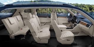 3 row suv interior